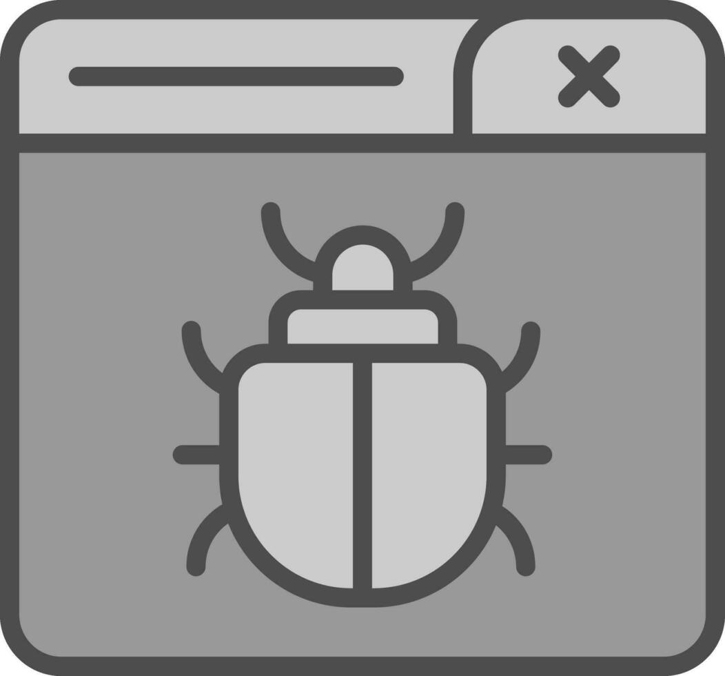 Bug Vector Icon Design