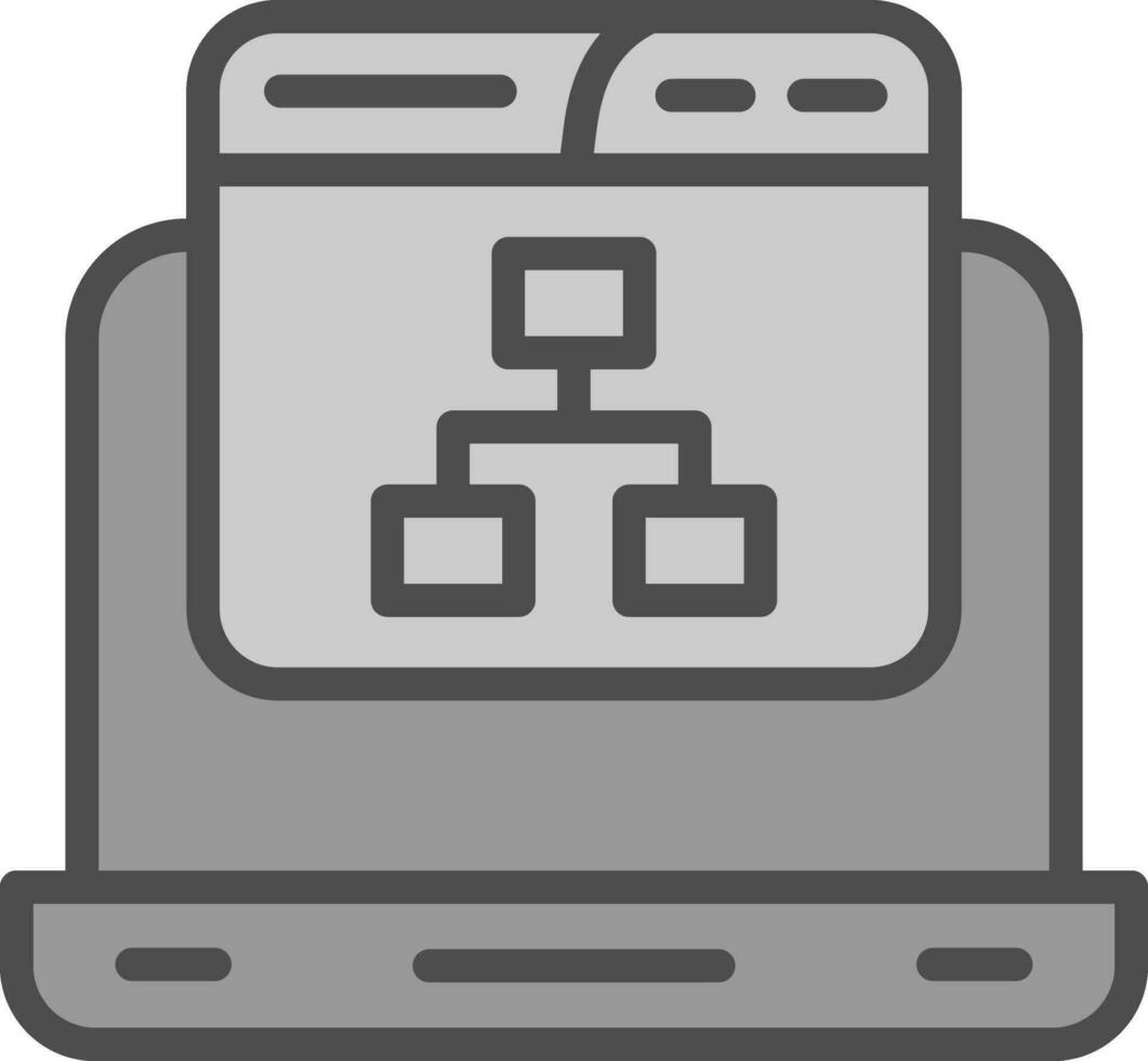 Laptop Vector Icon Design