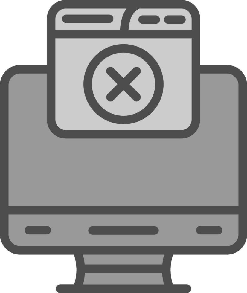 cancelar vector icono diseño