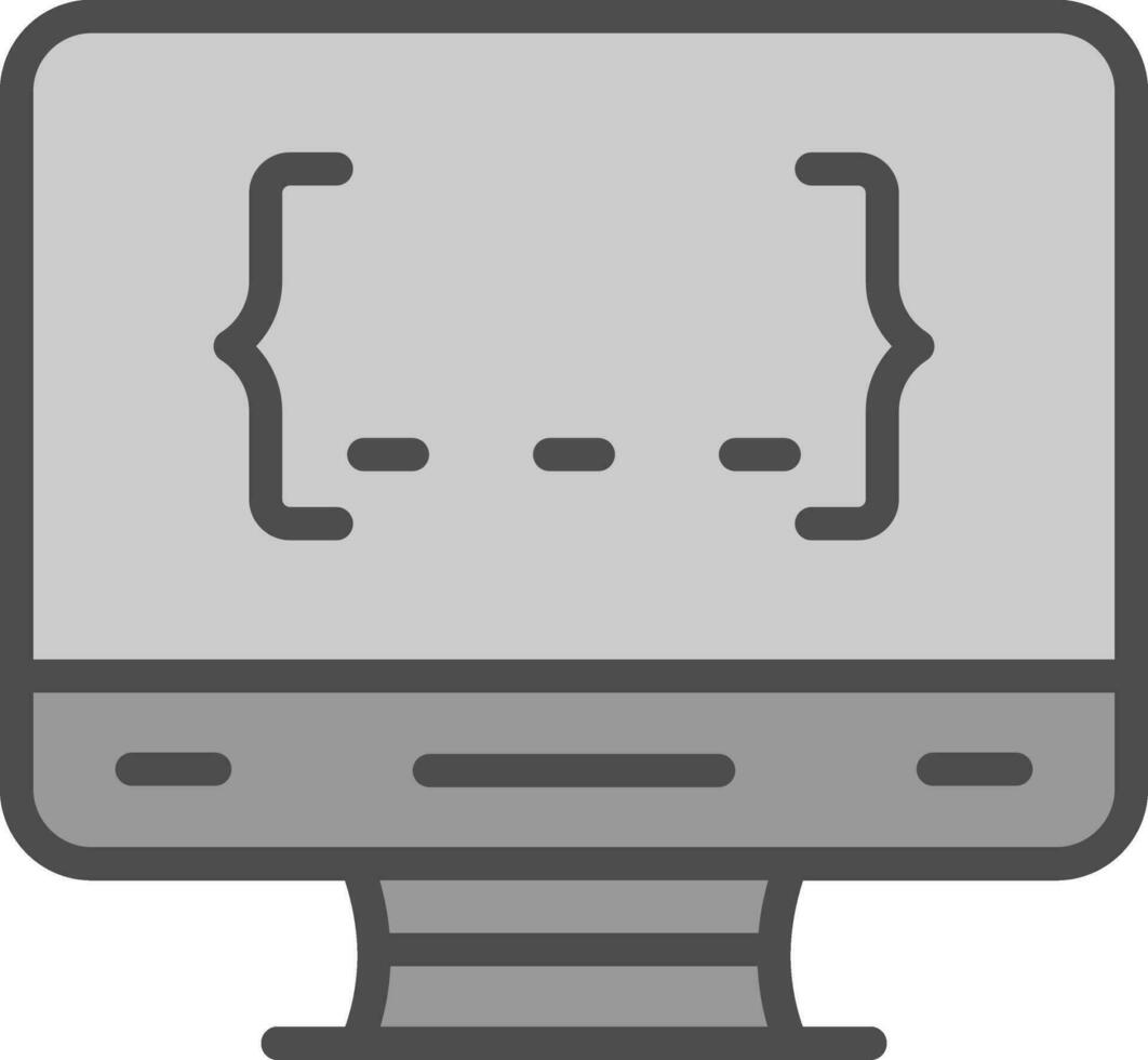 Programming Vector Icon Design