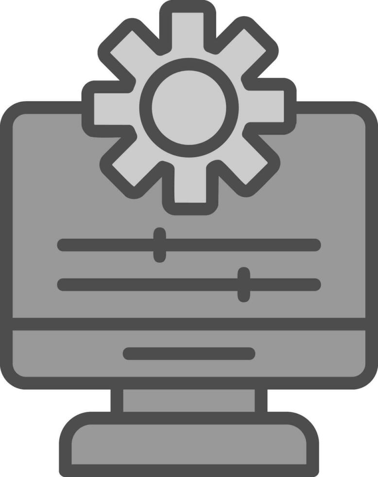 Configuration Vector Icon Design