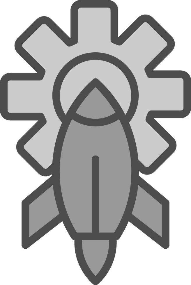 diseño de icono de vector de cohete