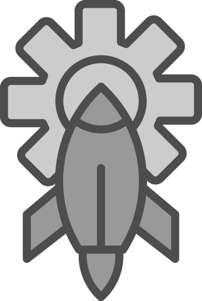 Rocket Vector Icon Design