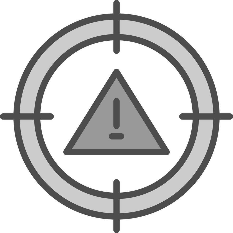 Risk Vector Icon Design