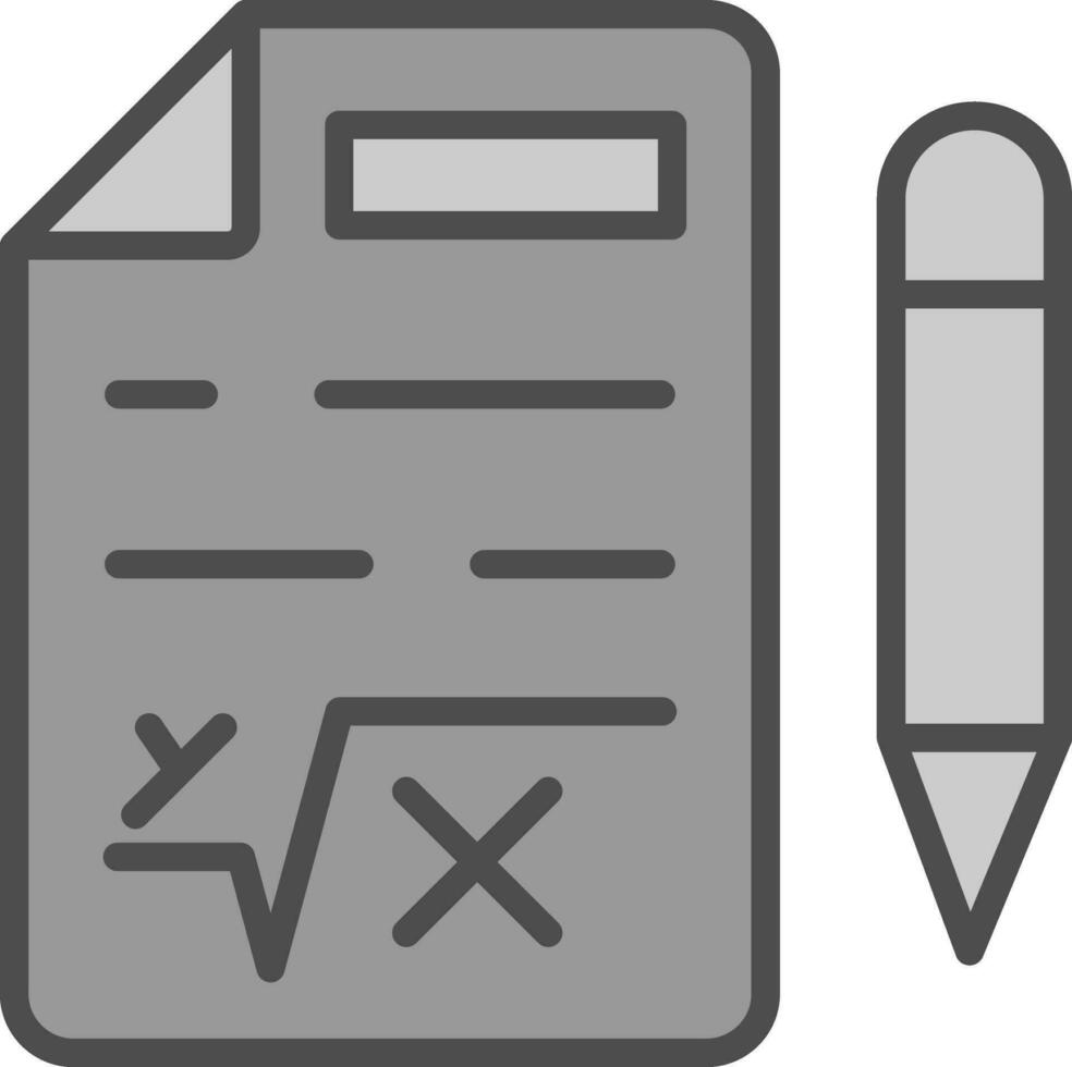 Maths Vector Icon Design