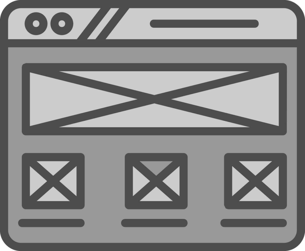 Mockup Design Vector Icon Design