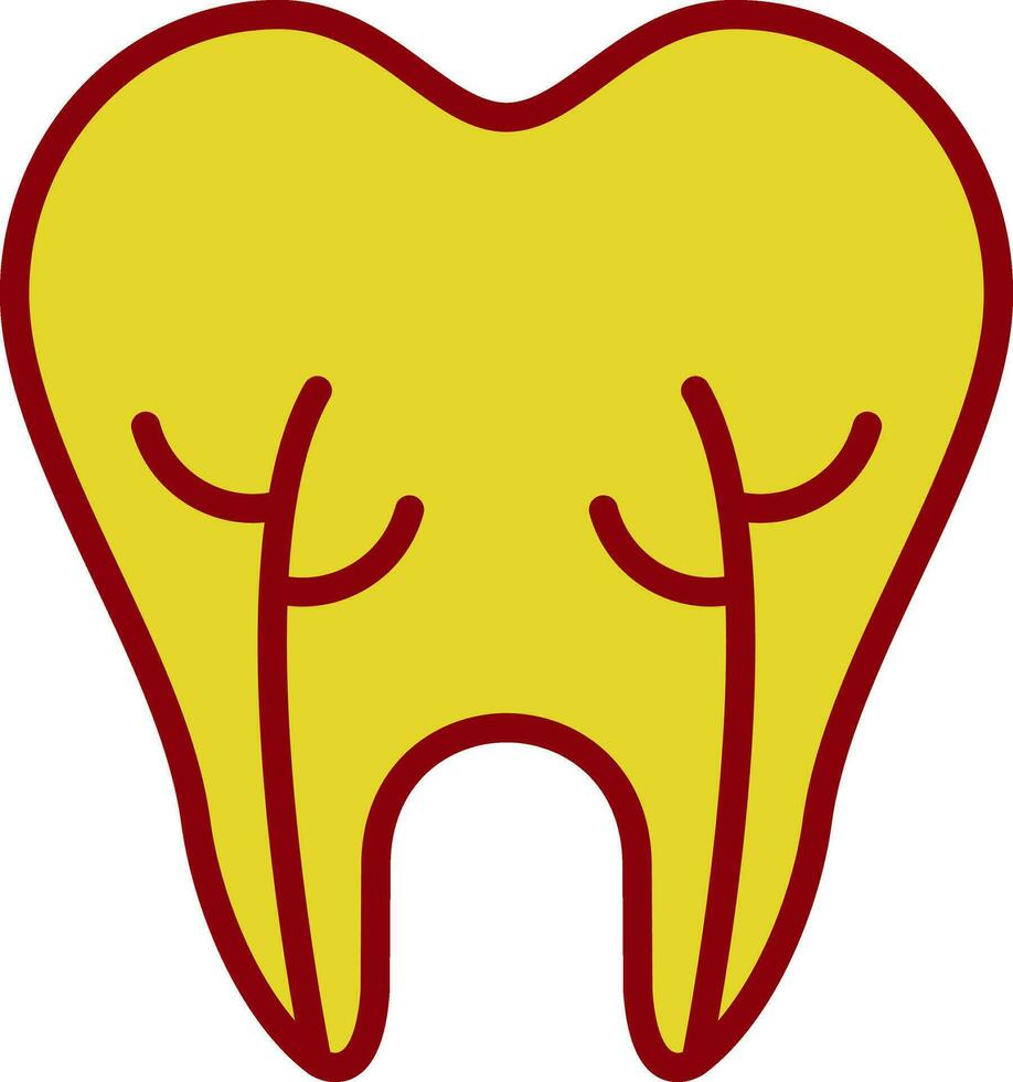 Root Canal Vector Icon Design