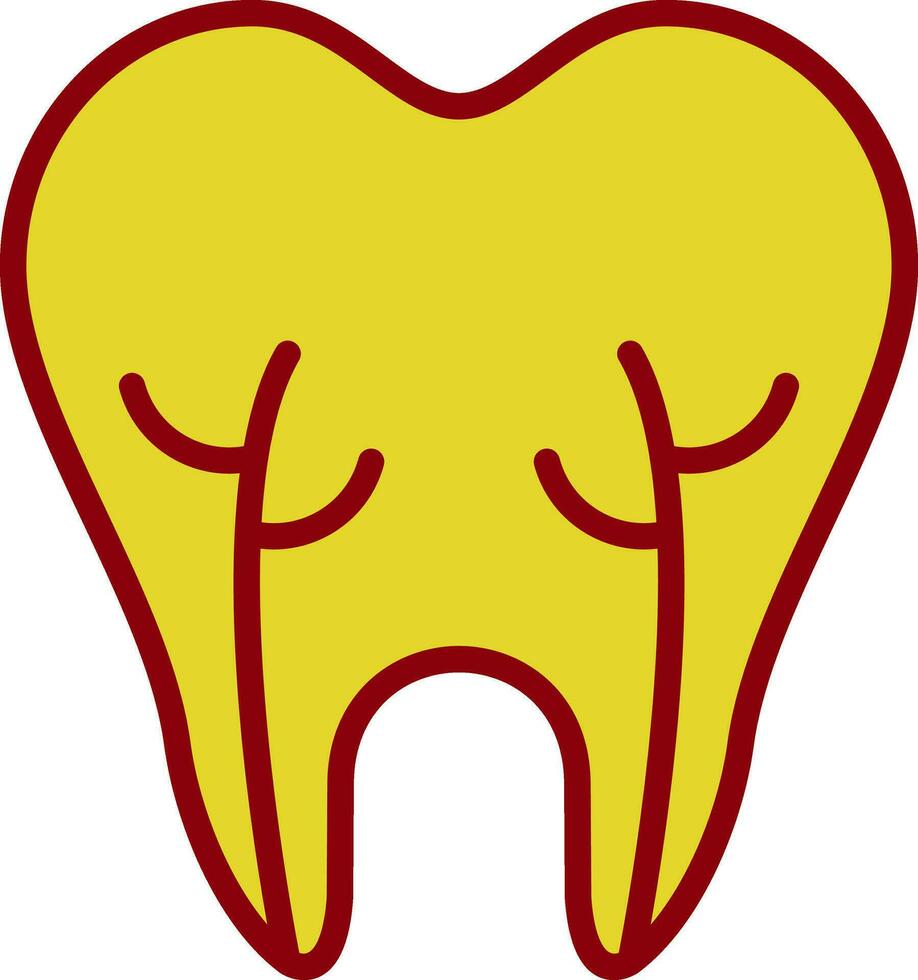 Root Canal Vector Icon Design