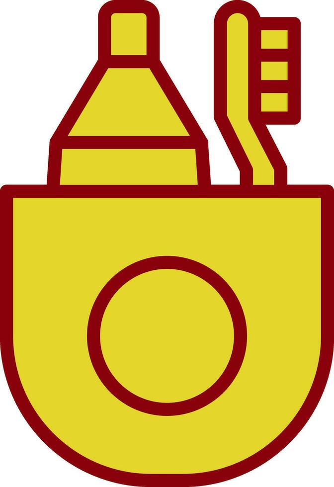 diseño de icono de vector de cepillo de dientes