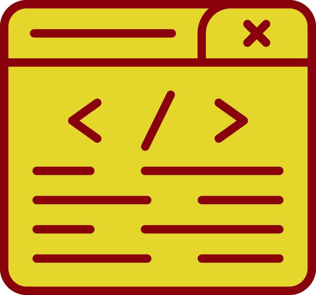 Programming Vector Icon Design