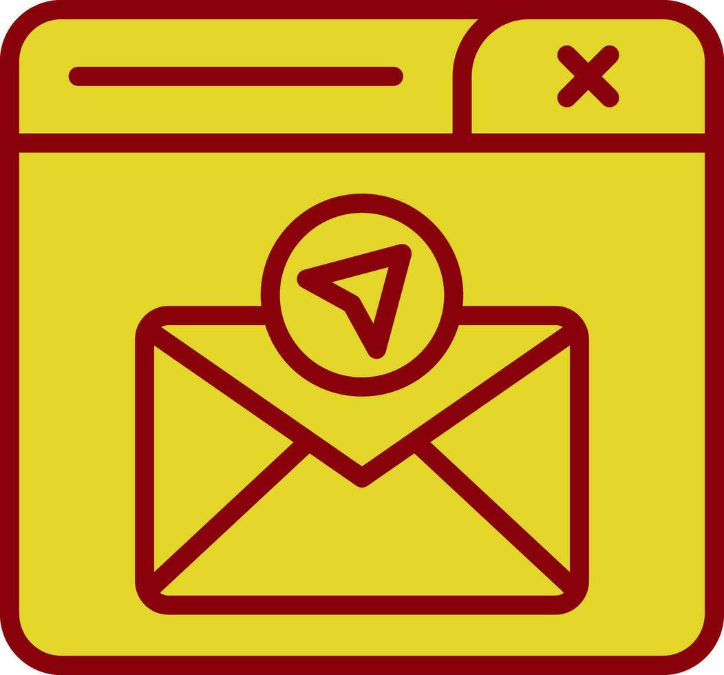 Send Mail Vector Icon Design