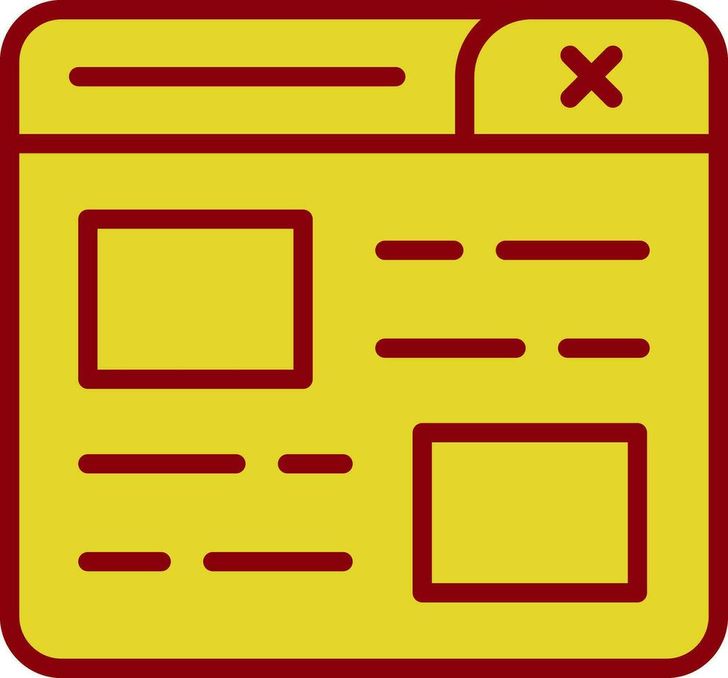 Web Site Vector Icon Design