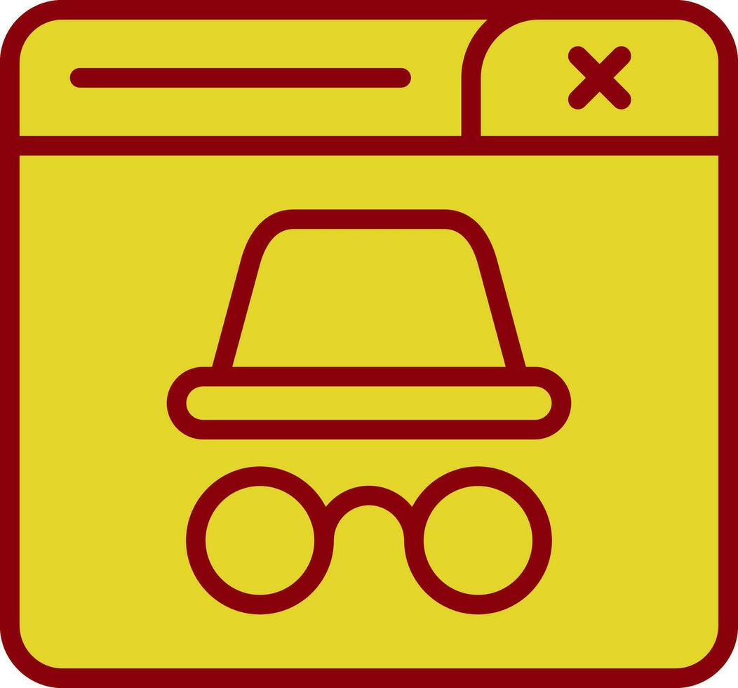 Incognito Vector Icon Design