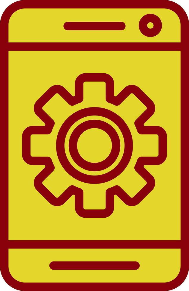 Mobile Phone Vector Icon Design