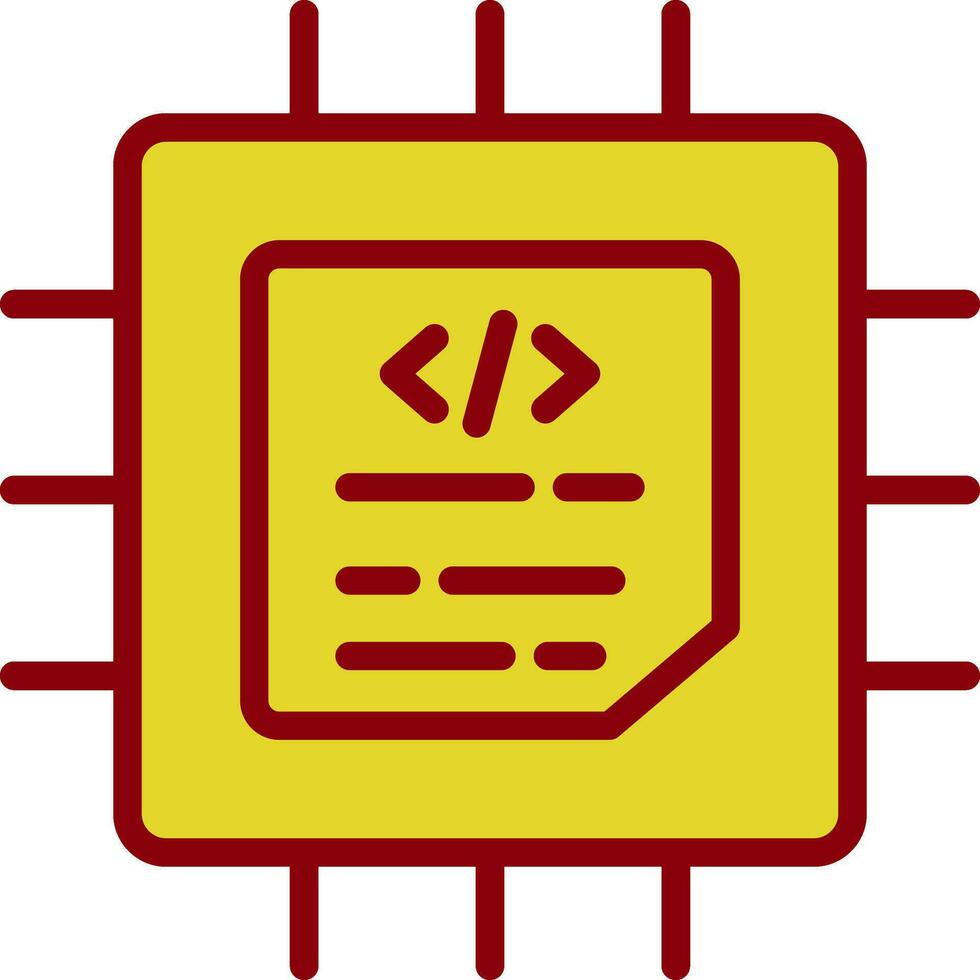 Processor Vector Icon Design