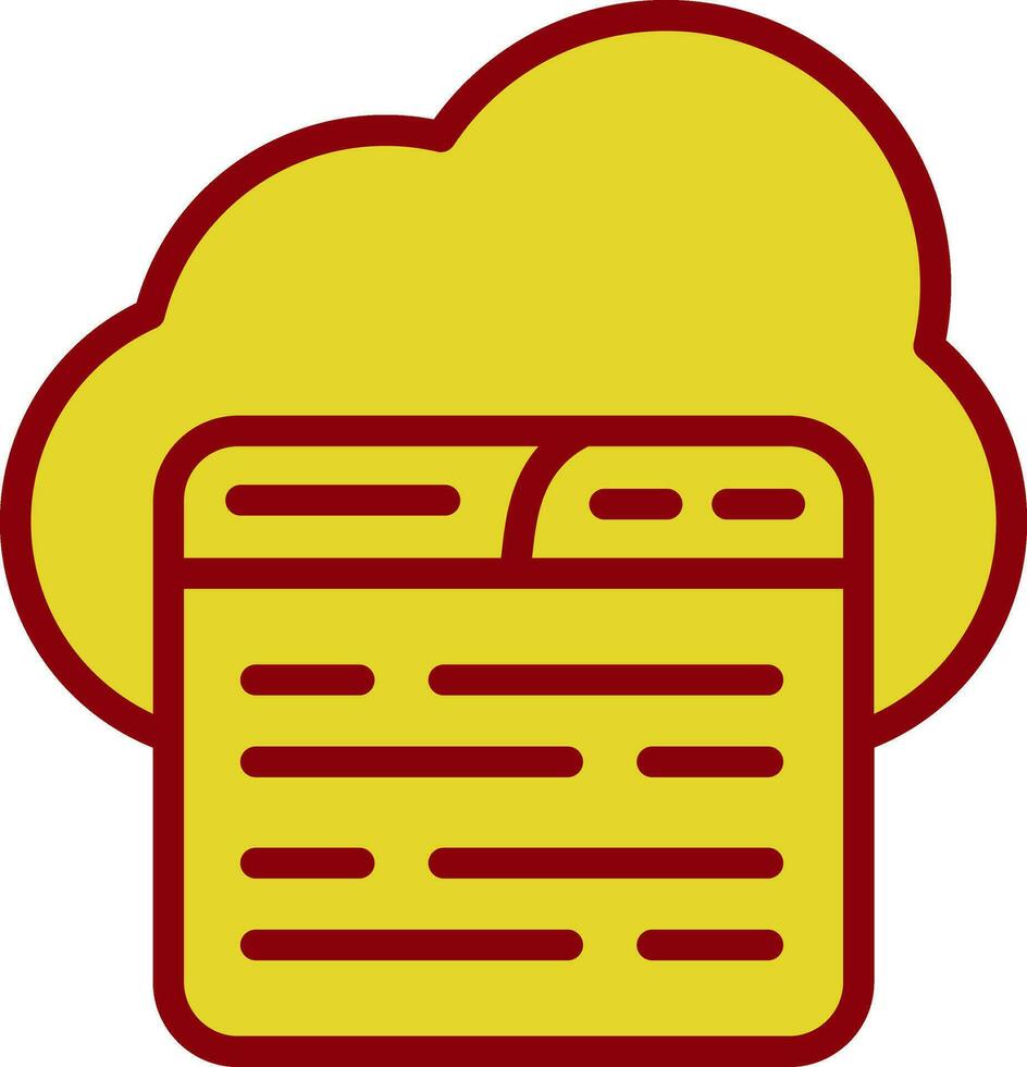 Cloud Vector Icon Design