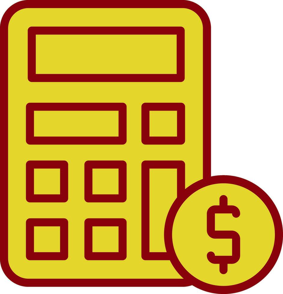 Calculator Vector Icon Design