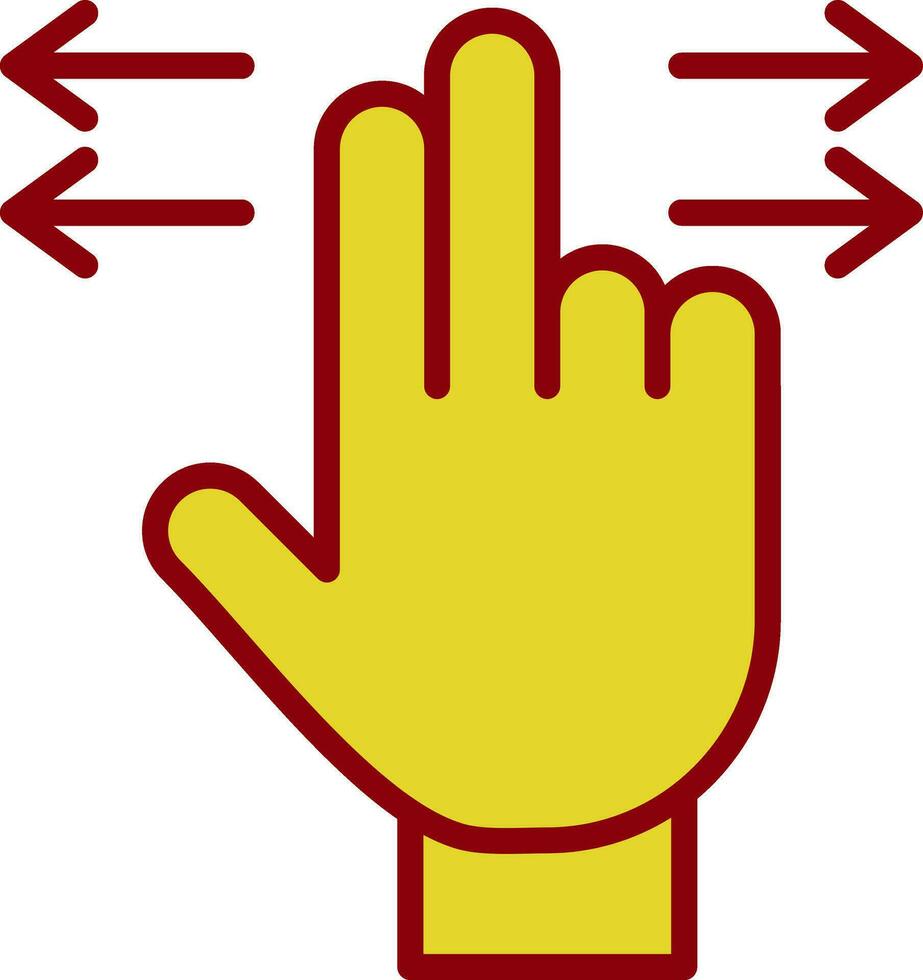Swipe Vector Icon Design