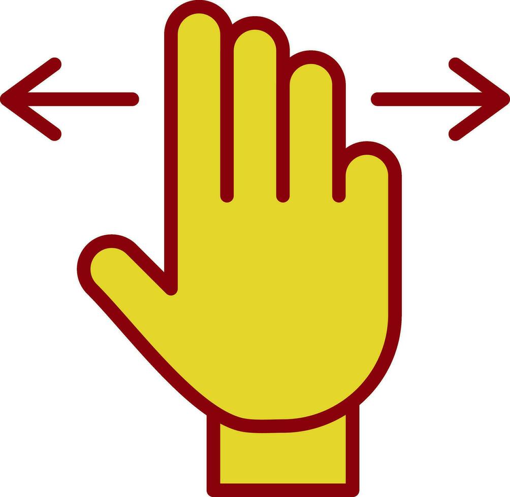 Swipe Vector Icon Design
