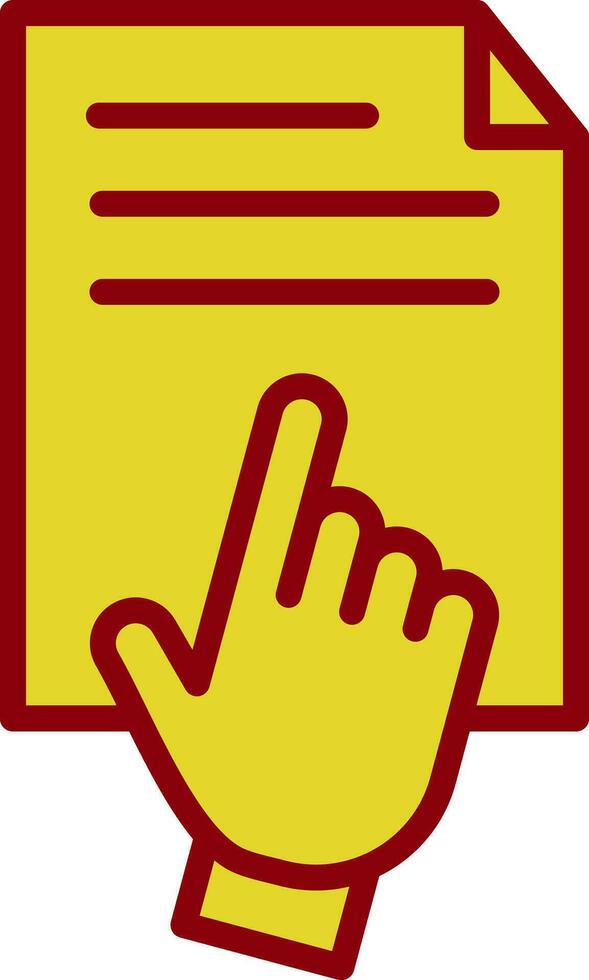 Document Vector Icon Design