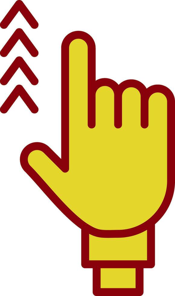 Arrow Up Vector Icon Design