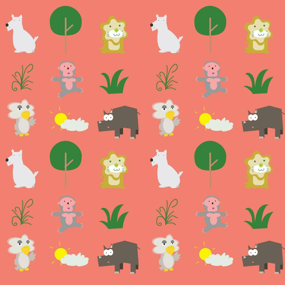 Animal Zoo Vector