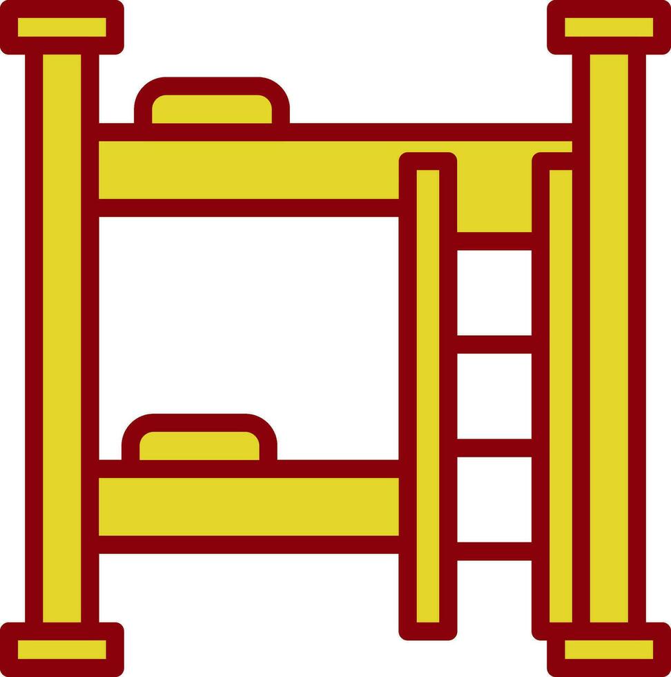 Dormitory Vector Icon Design