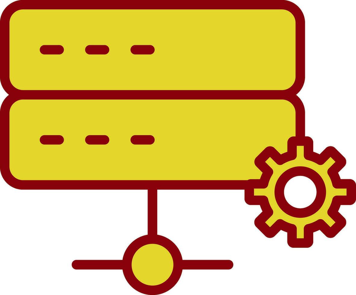 Data Storage Vector Icon Design