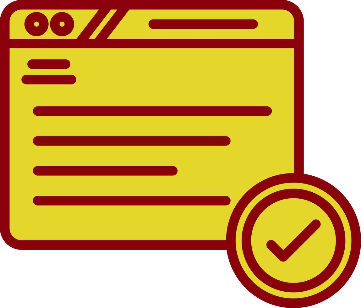 Check Vector Icon Design