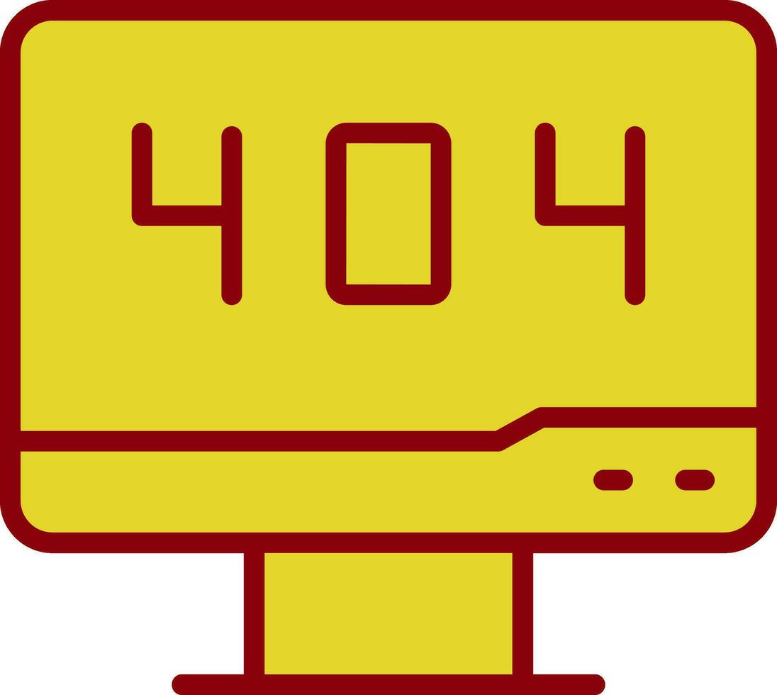 404 Vector Icon Design