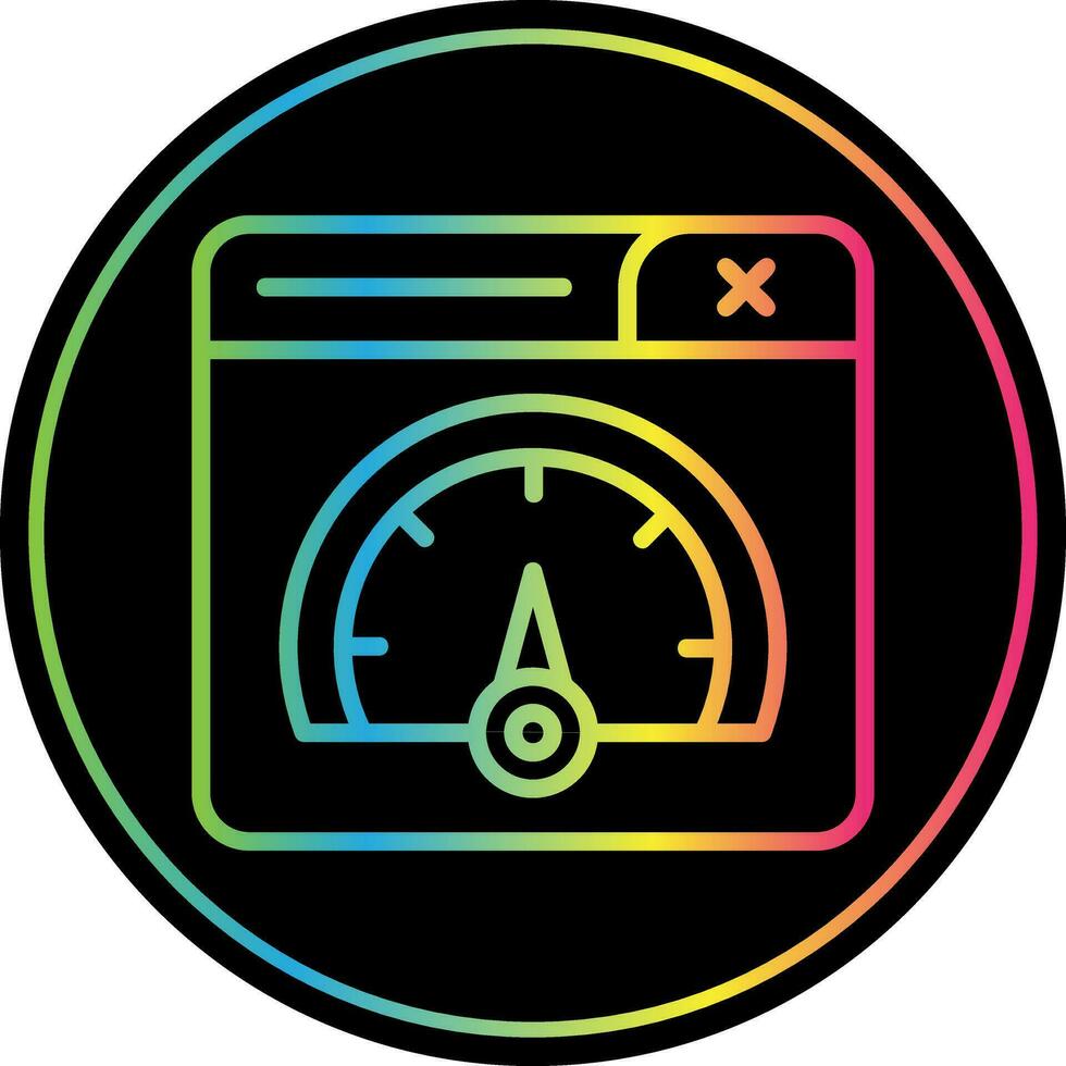 Performance Vector Icon Design