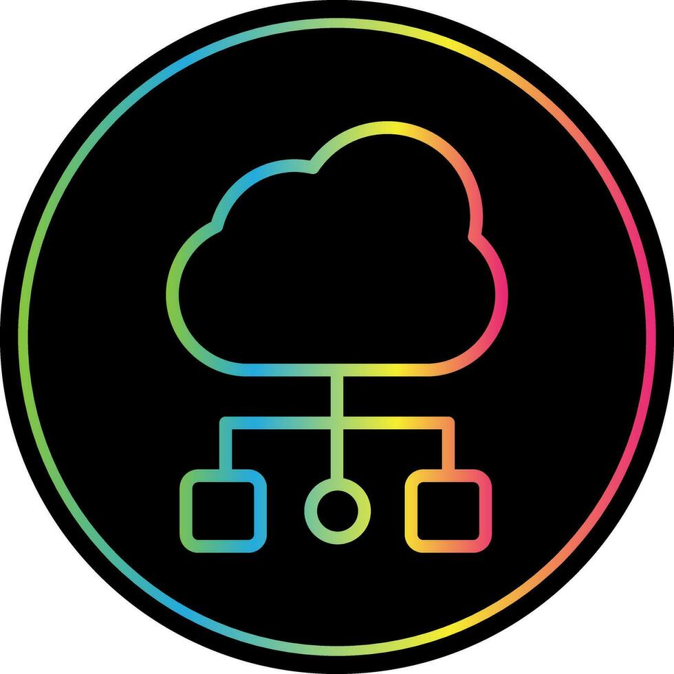 Cloud Computing Vector Icon Design