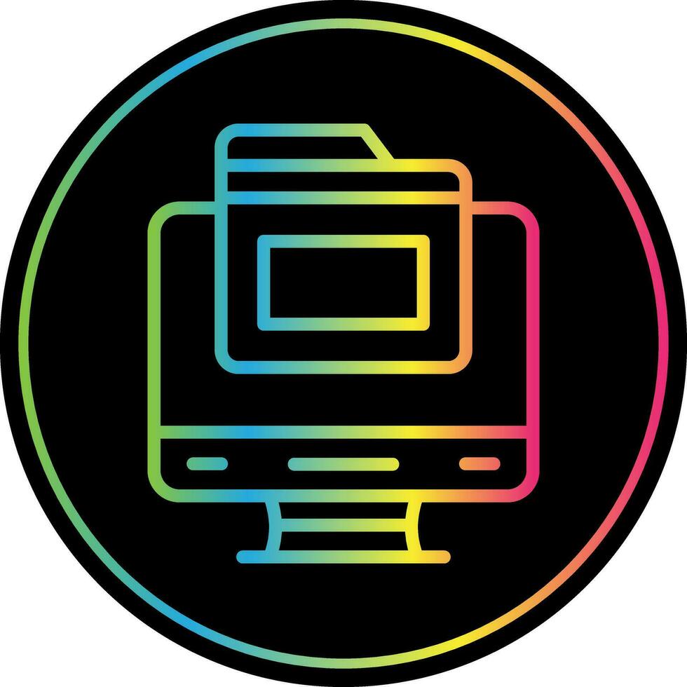 File Folder Vector Icon Design