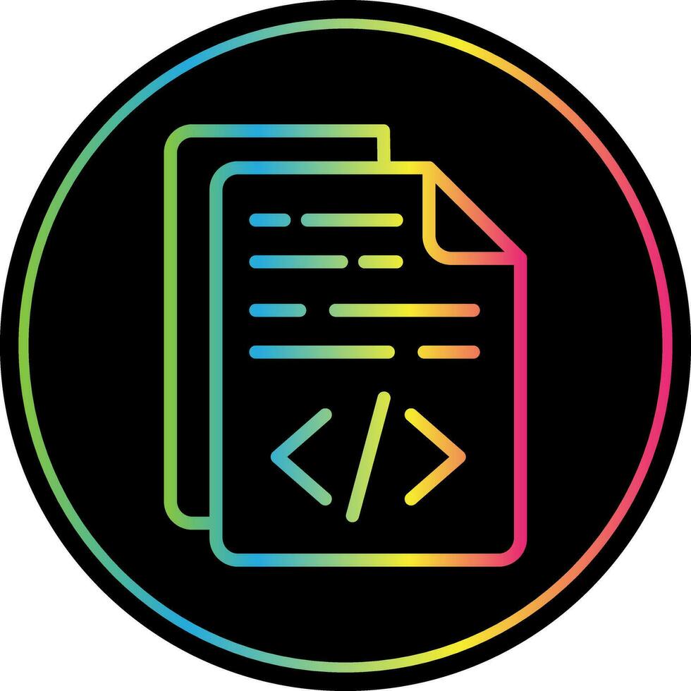 File Extension Vector Icon Design