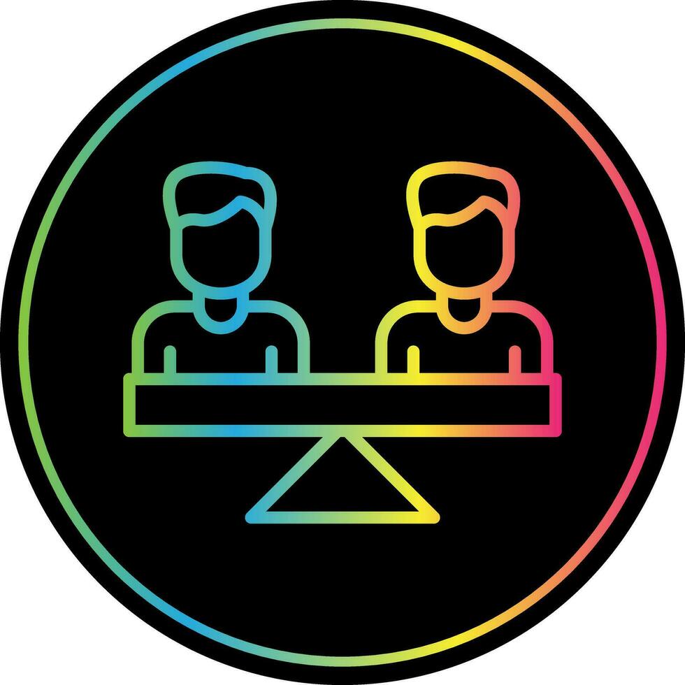 Stability Vector Icon Design