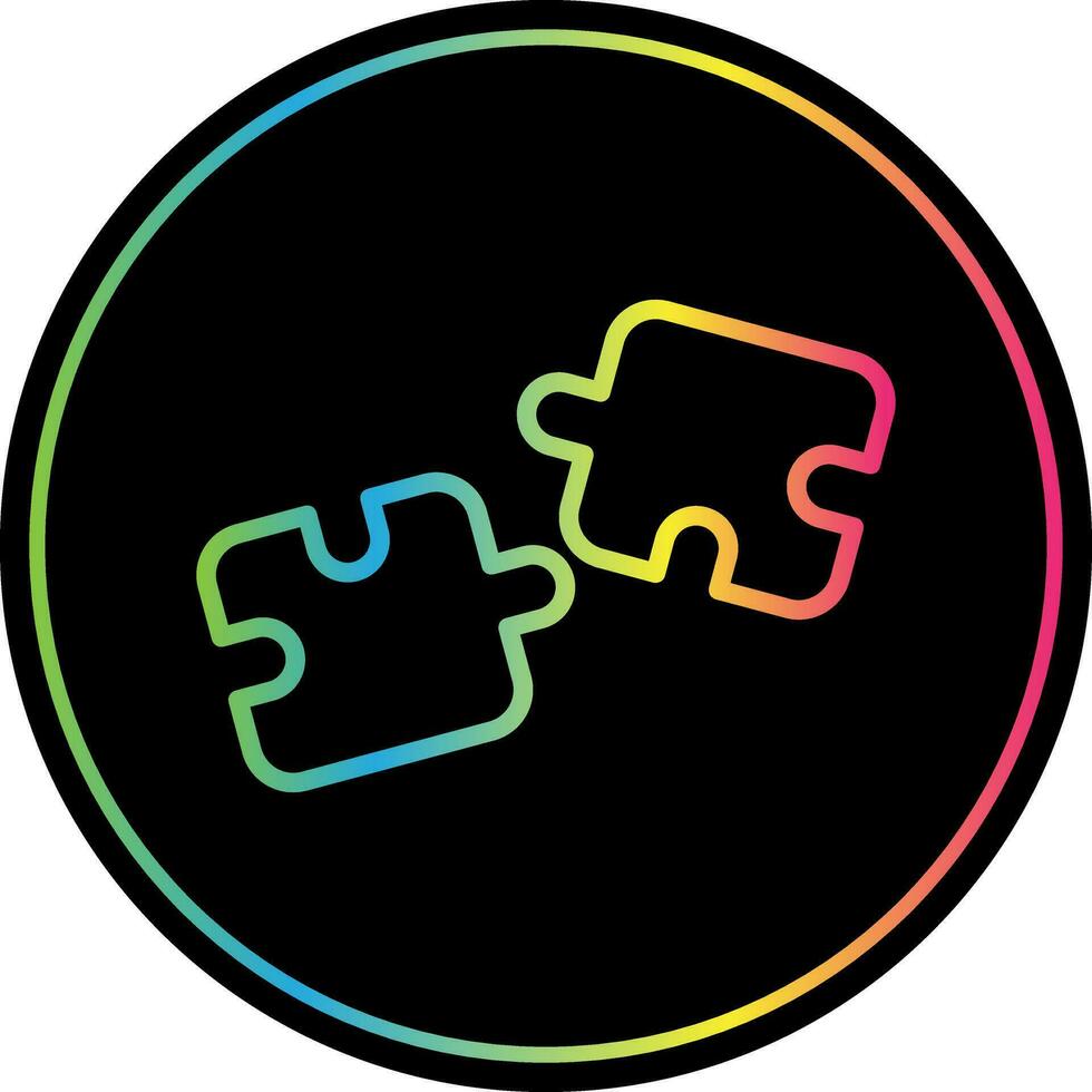 Puzzle Vector Icon Design