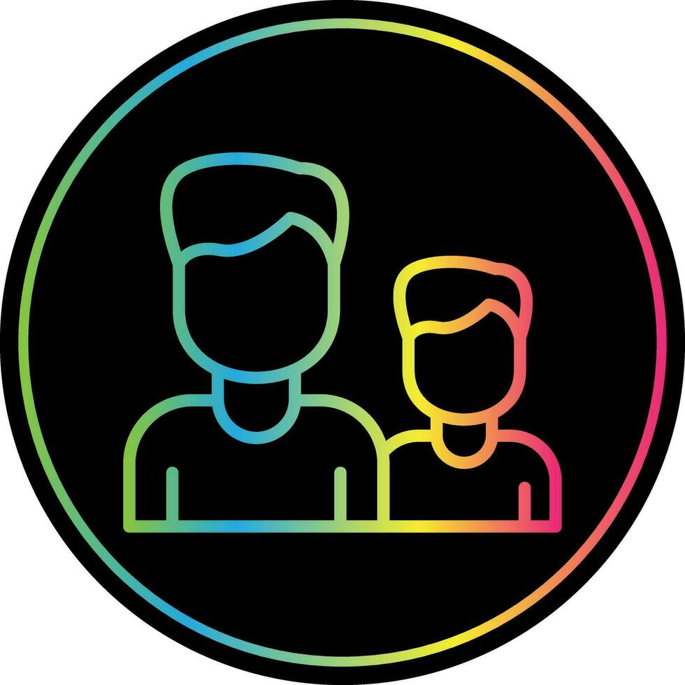 Leader Vector Icon Design