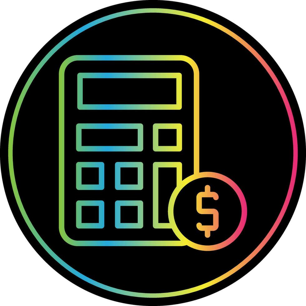 Calculator Vector Icon Design