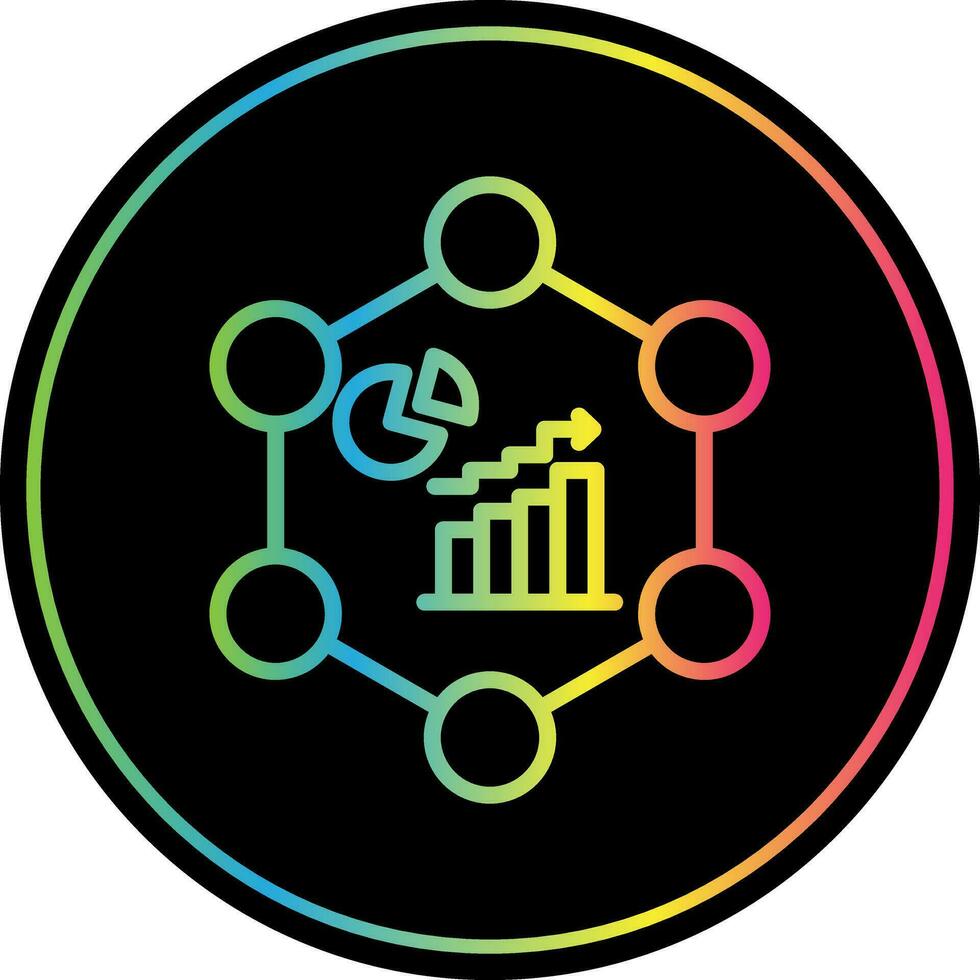 Data Analytics Vector Icon Design