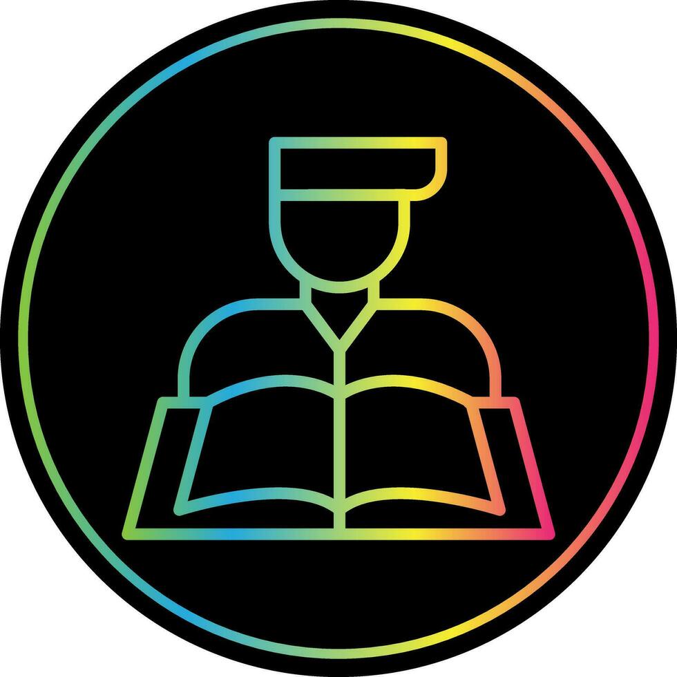 Student Vector Icon Design