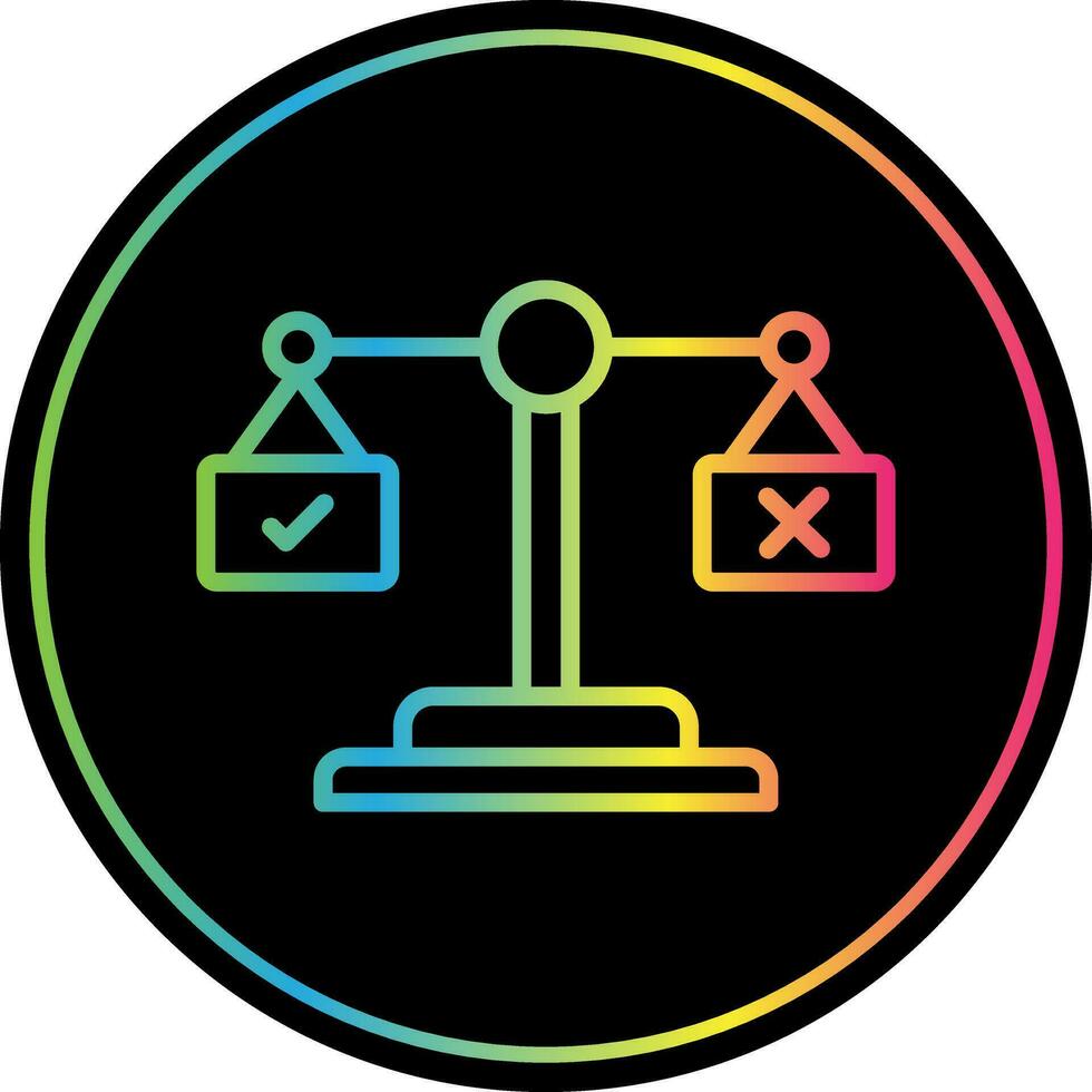 Ethics Vector Icon Design