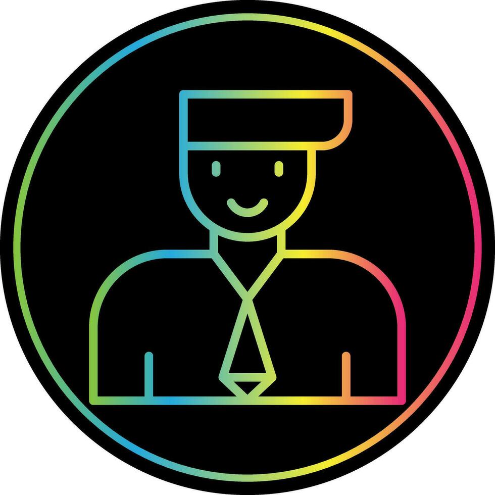 Student Vector Icon Design