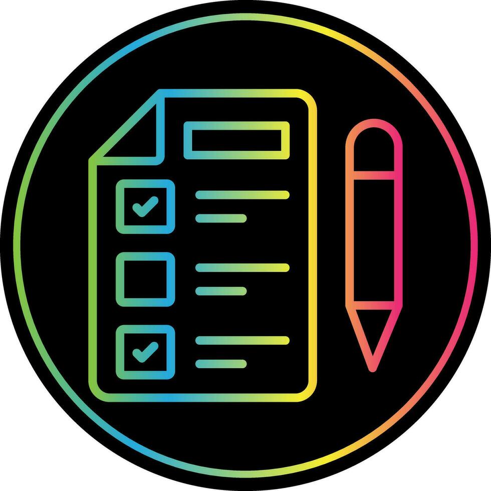 Test Vector Icon Design