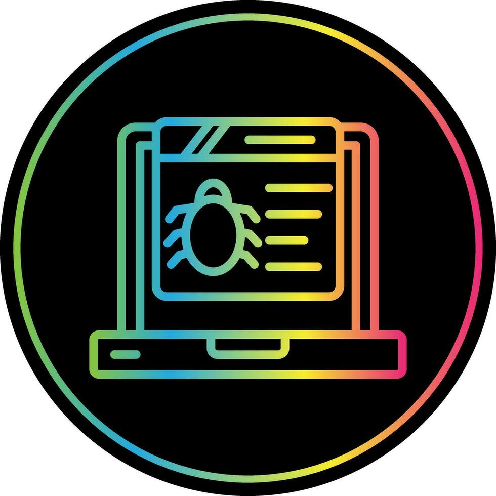 Bug Vector Icon Design