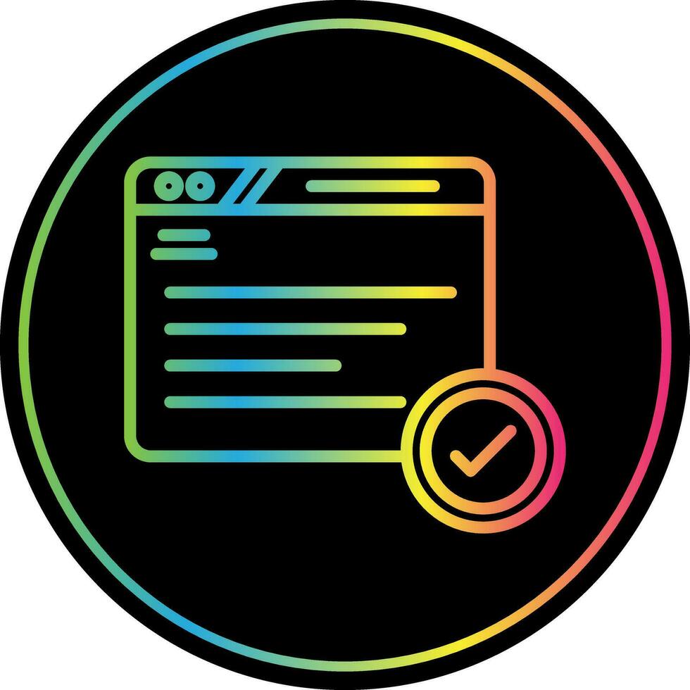 Check Vector Icon Design