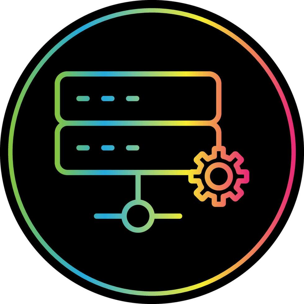Data Storage Vector Icon Design