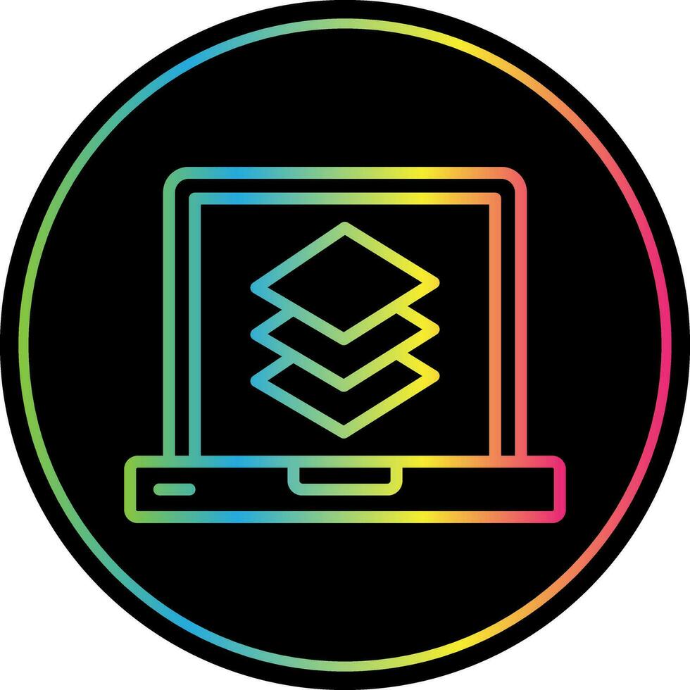 Layer Vector Icon Design