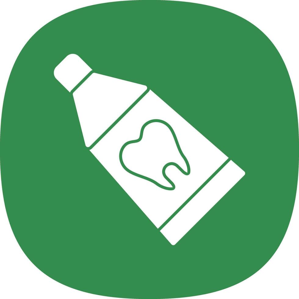 Toothpaste Vector Icon Design