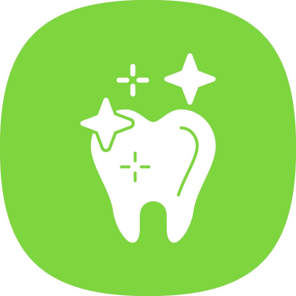 Healthy Tooth Vector Icon Design