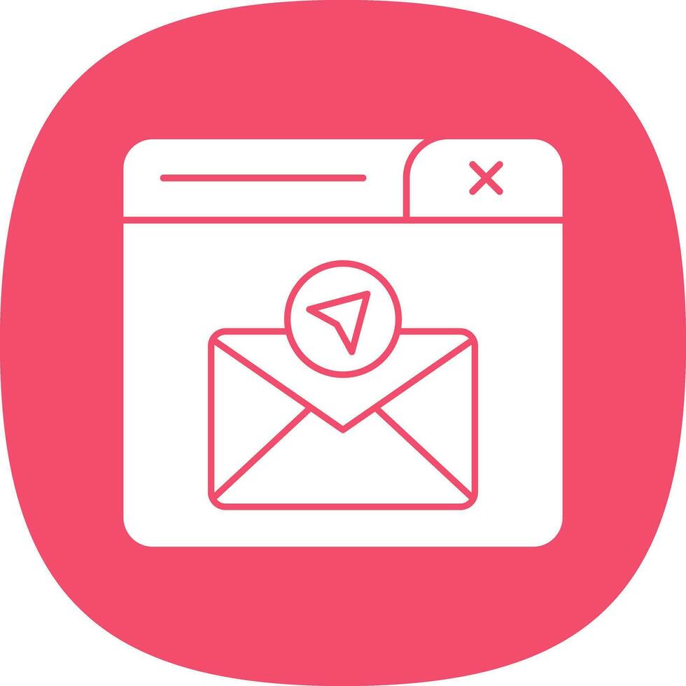 Send Mail Vector Icon Design